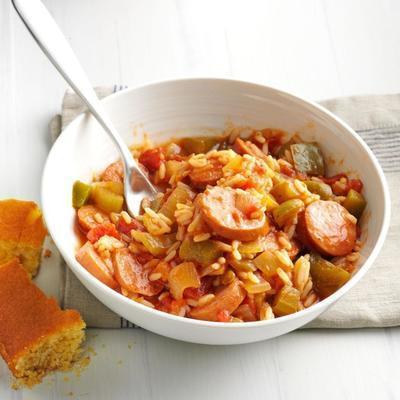 jambalaya de saucisse