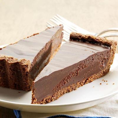 tarte truffée aux amandes et aux gingembre