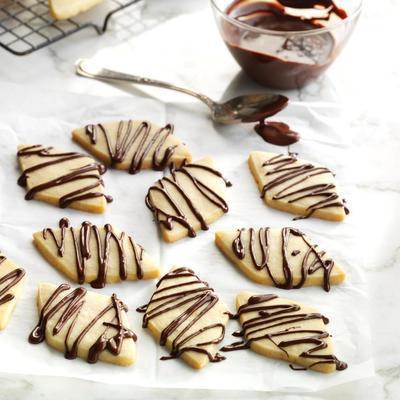 sablé orange au chocolat noir épicé