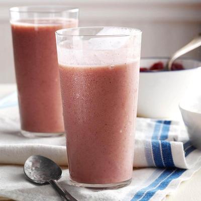 smoothie aux canneberges parfait