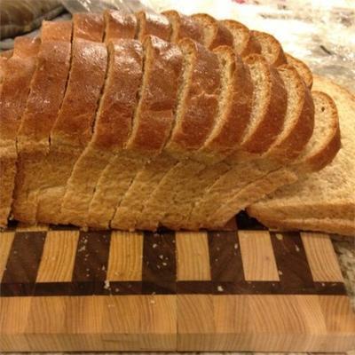 pain de blé entier simple