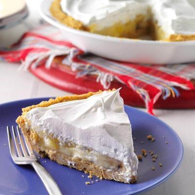 tarte à la banane et à l'ananas