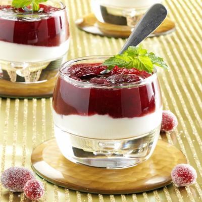 sirops épicés aux canneberges