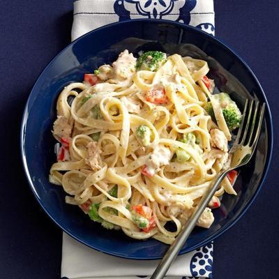 saumon alfredo