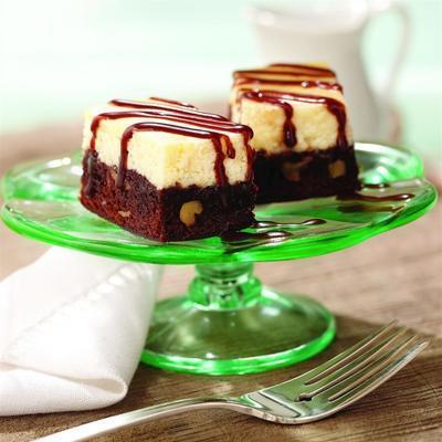 Brownie Cheesecake Barres