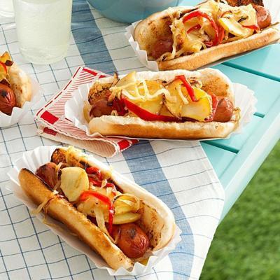 hot dogs de style jersey