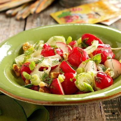 ravissante salade de radis