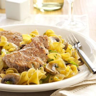 scalopinni de porc aux champignons