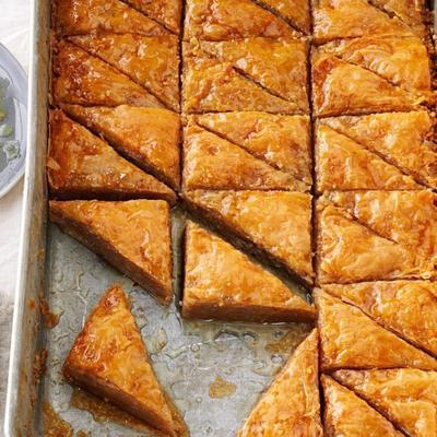 Baklava à l'orange et au chipotle