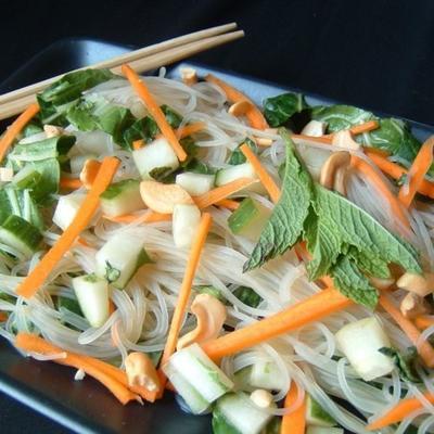 Salade de nouilles au riz vietnamienne