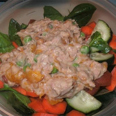 salade de thon orange au gingembre