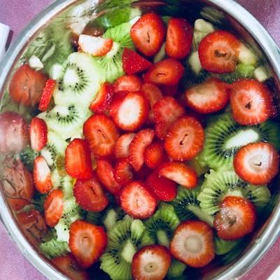 Dimanche meilleure salade de fruits