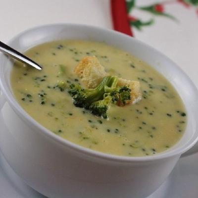 soupe au brocoli v