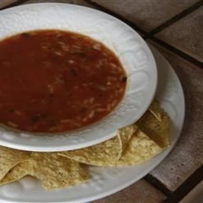 soupe de tortilla facile