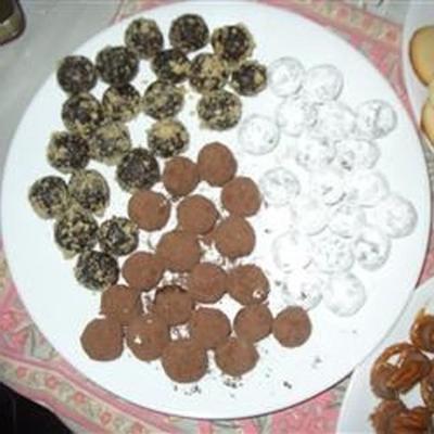 boules au rhum chocolat et noix