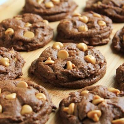 biscuits au chocolat et aux pépites de beurre