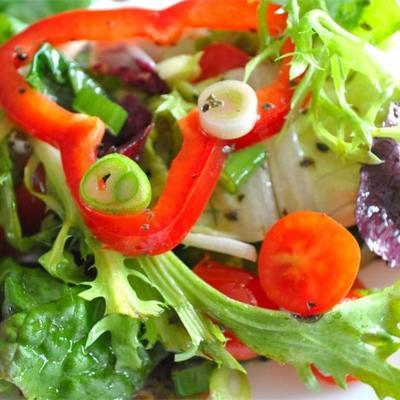 salade verte italienne à feuilles