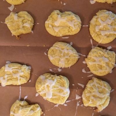 petits biscuits au citron croustillants
