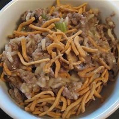 casserole de nouilles chow mein