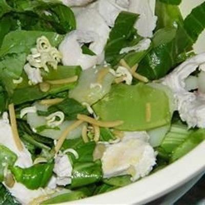 salade de nouilles au poulet asiatique
