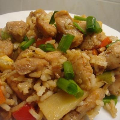 riz frit au poulet chinois i