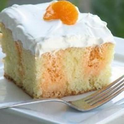 Gâteau crémeux à l'orange