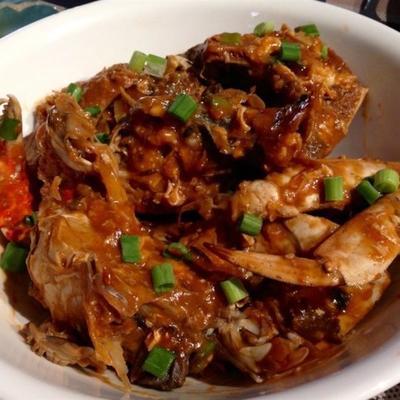 crabe de chili de Singapour
