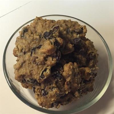 pas de biscuits au sucre raisins