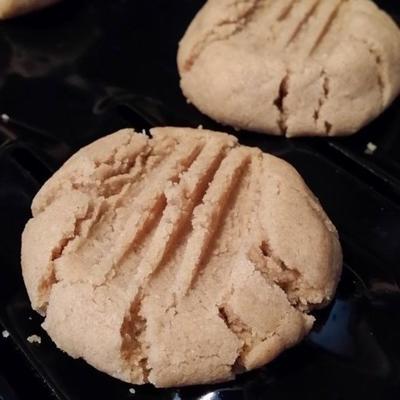 biscuits parfaits au beurre d'arachide sans gluten