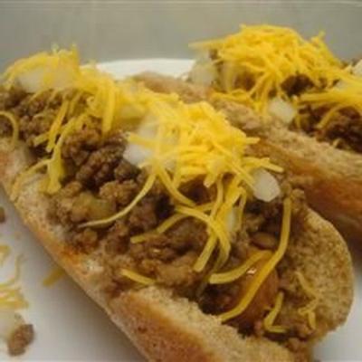 sauce de hot dog à Joey's Coney Island