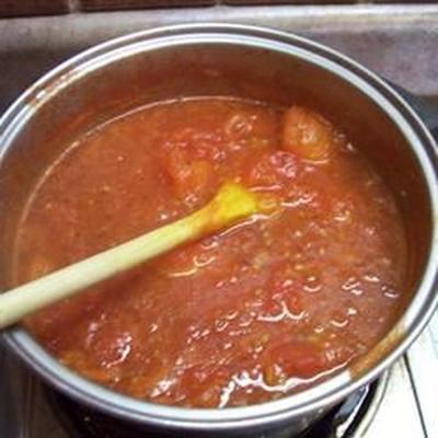 tomates cuites à la maison