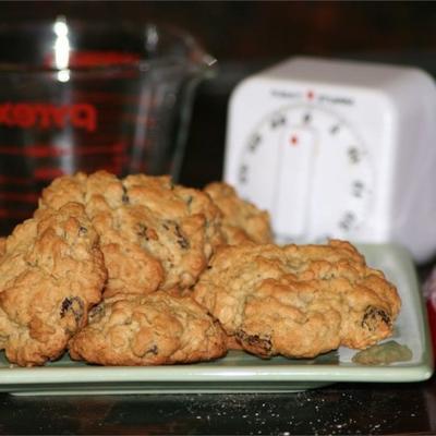 biscuits goutte d'avoine