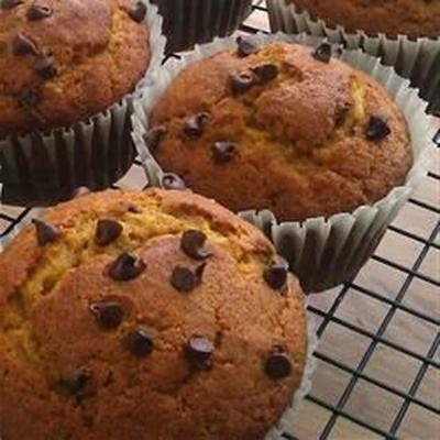 muffins aux éclats de citrouille