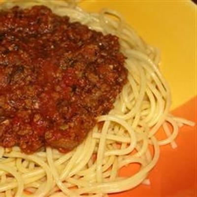 sauce spaghetti aux vibrations