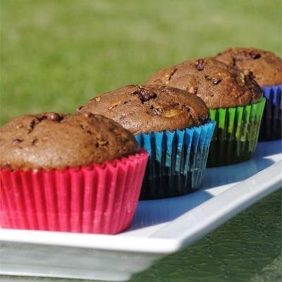 muffins aux courgettes au chocolat
