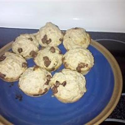 muffins au chocolat et au levain