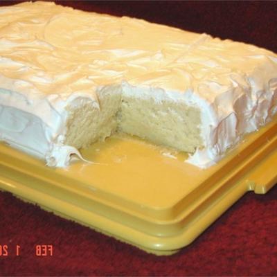 gâteau blanc céleste