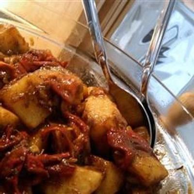 salade de pommes de terre et ail rôties