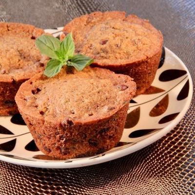 cupcakes aux pépites de chocolat et aux courgettes