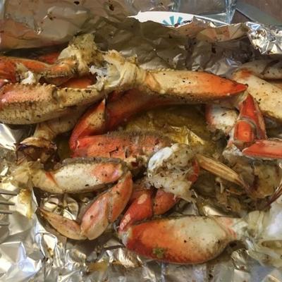 crabes au barbecue