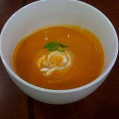 soupe aux tomates et aux haricots