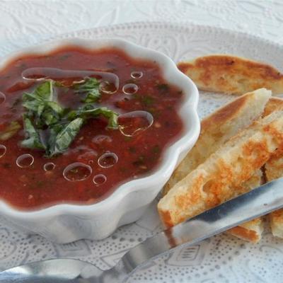soupe aux tomates et basilic ii