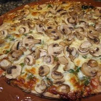 pizza aux champignons d'allié