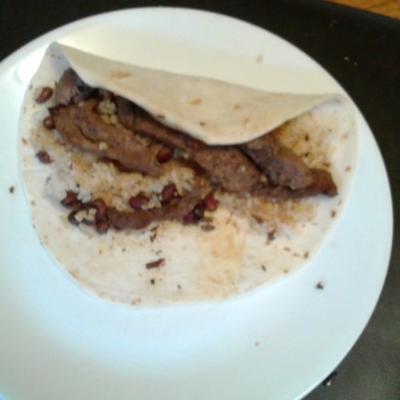 steak mexicain grillé