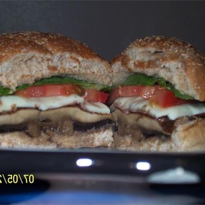hamburgers aux champignons portobello de beth