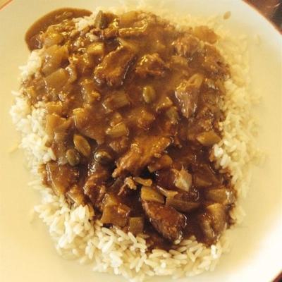 gingembre au curry (version à la mijoteuse)