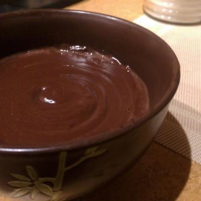 pudding au chocolat à la va-vite