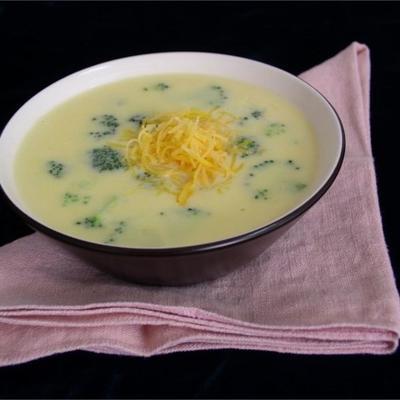 excellente soupe au brocoli