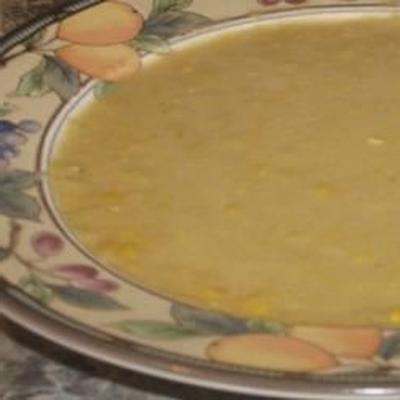 soupe de maïs crémeuse au cumin