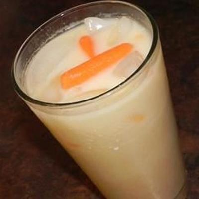 lait sucré aux carottes de maman